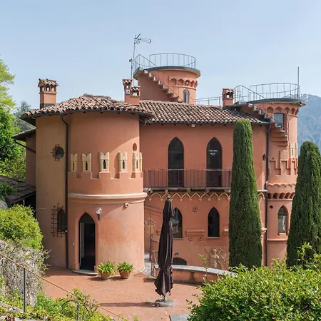 Stunning Castle In With Lake View Apartment Tremezzo